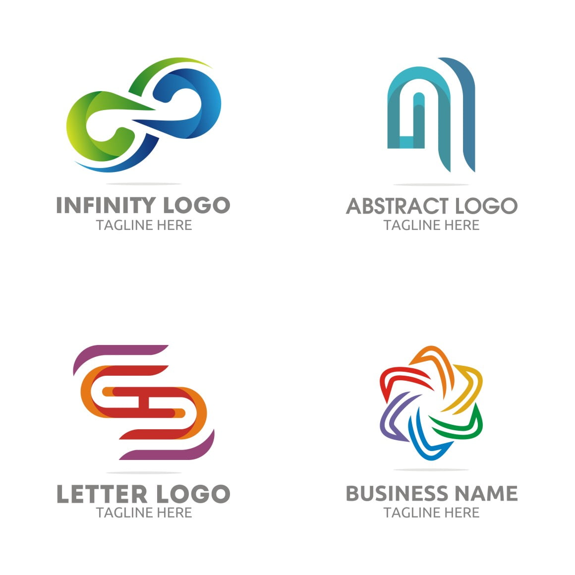 Free Logo Set V.1 – GraphicsFamily
