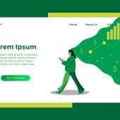 Landing Page For Finance Website