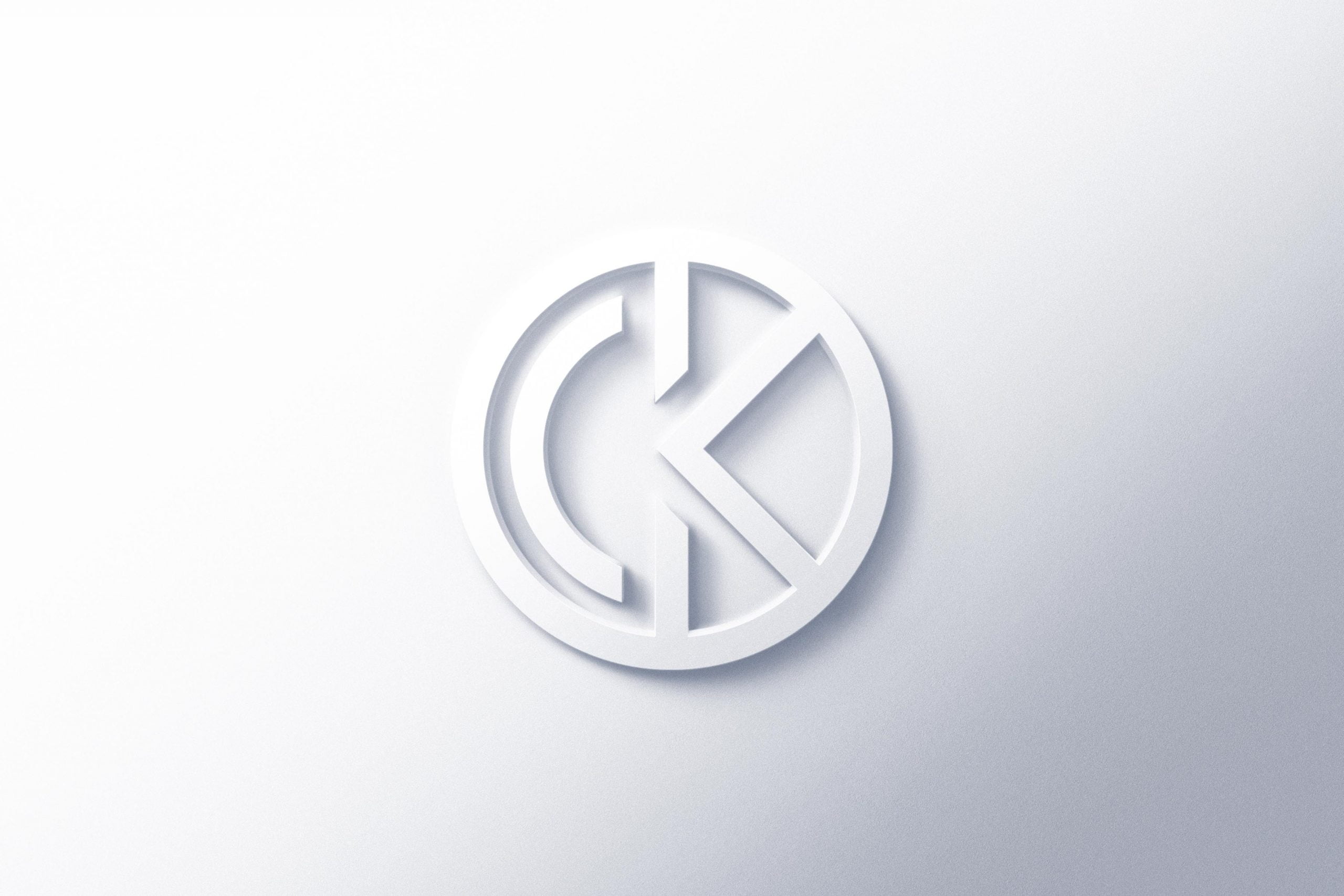 CK Modern Monogram Logo