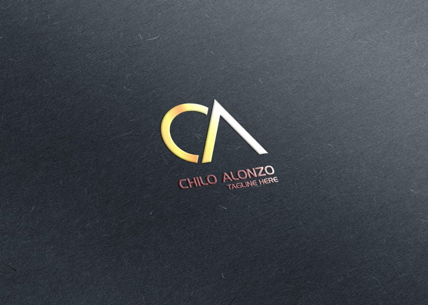 CA Modern and Elegant logo for business – GraphicsFamily