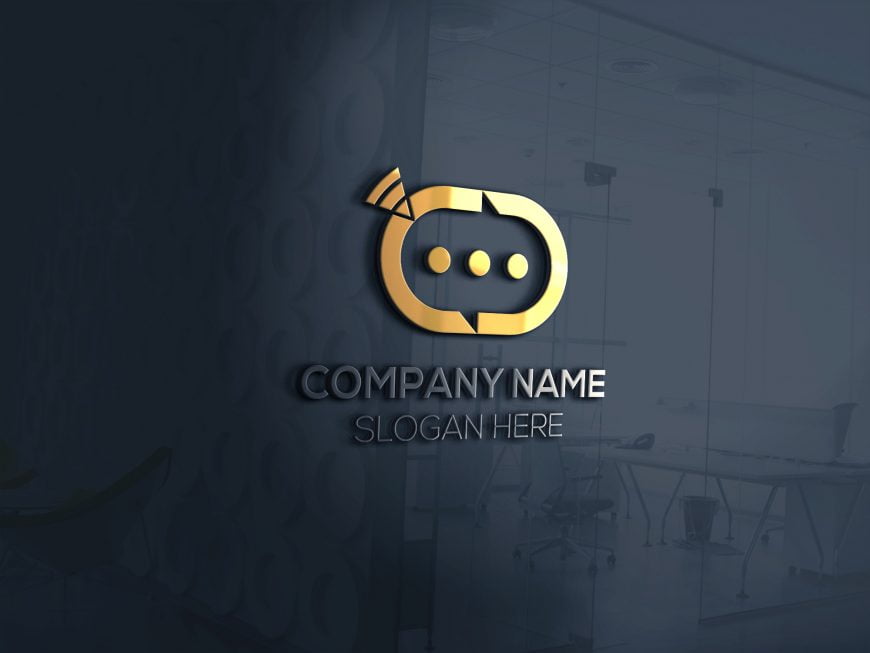 Free Communication Logo Design GraphicsFamily