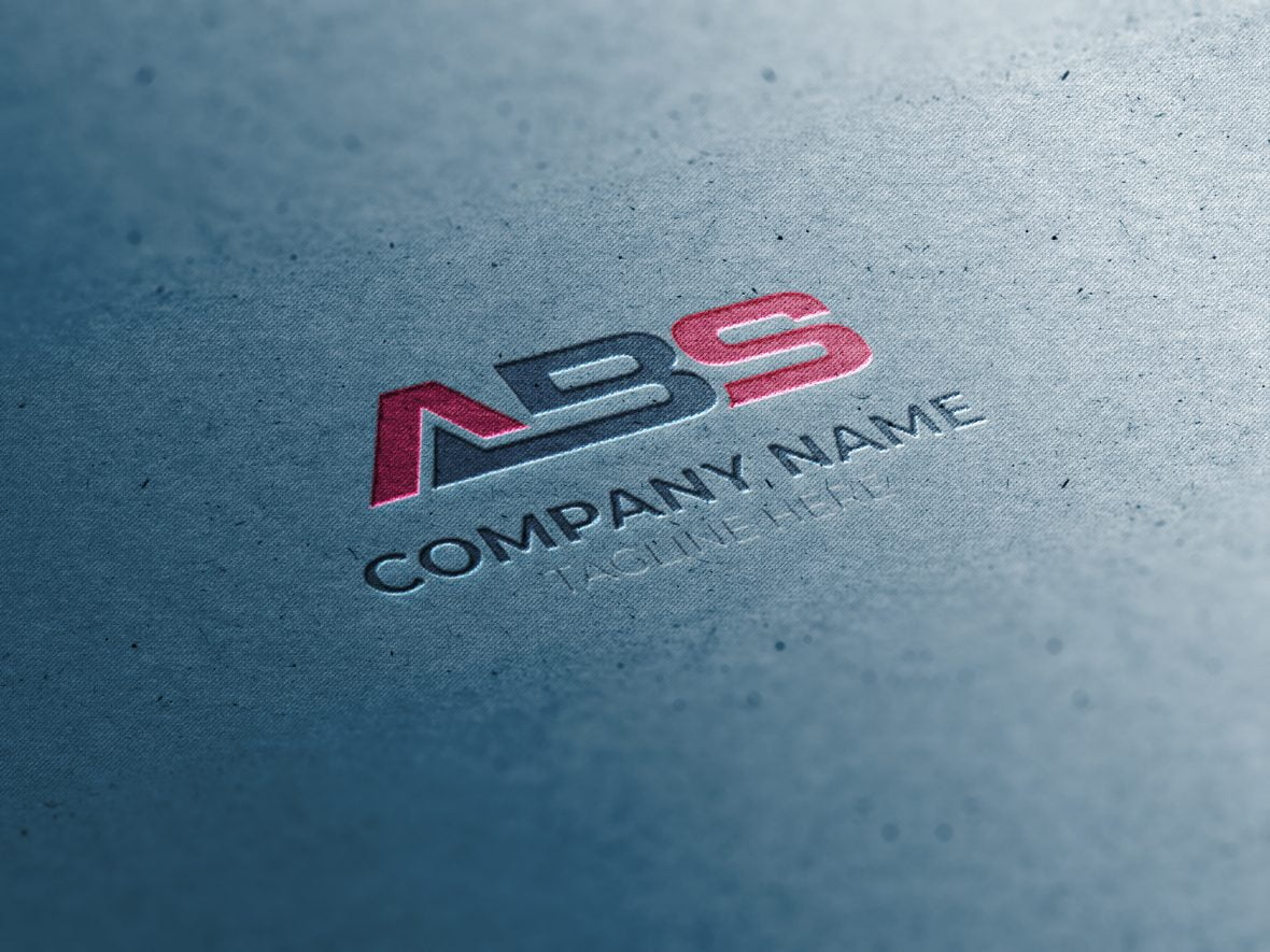 Initial ABS Letter Monogram Logo Free Vector GraphicsFamily