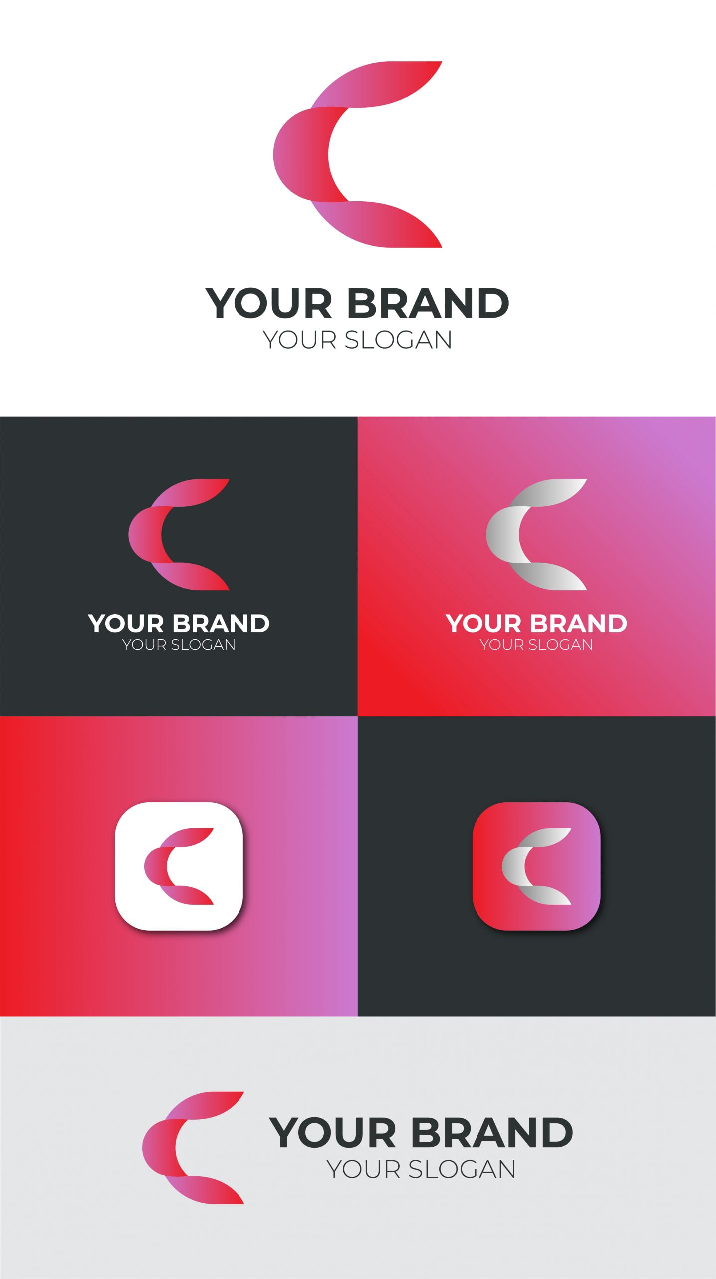 Modern C Letter Logo – GraphicsFamily