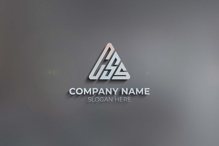 Initial CSS Letter Logo Design Free Vector – GraphicsFamily