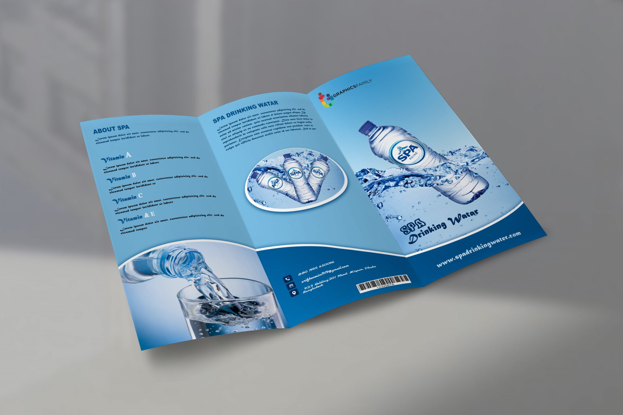 Creative Trifold Brochure design
