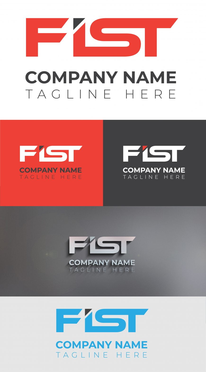 FIST LETTER LOGO TEMPLATE FREE