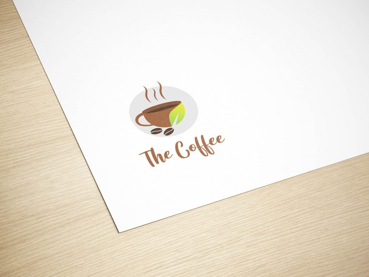 coffee logo presentation