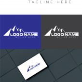 Free Mountain Logo Design Vector