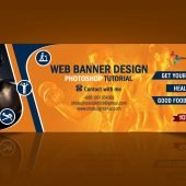 Fitness Web Banner Free PSD Download