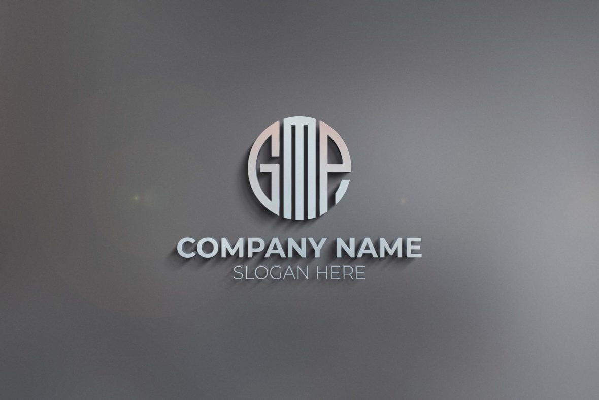 Initial GMP Letter Mark Free Download – GraphicsFamily