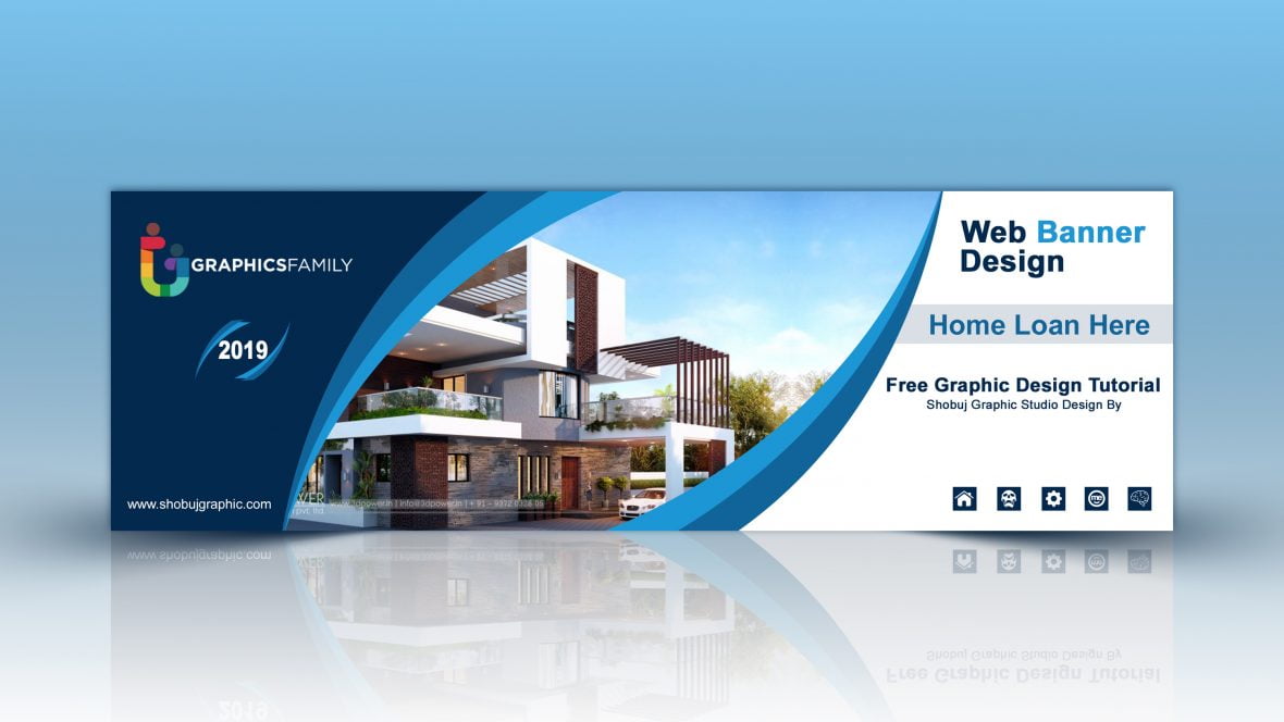 Home Loan Service Web Banner Free PSD