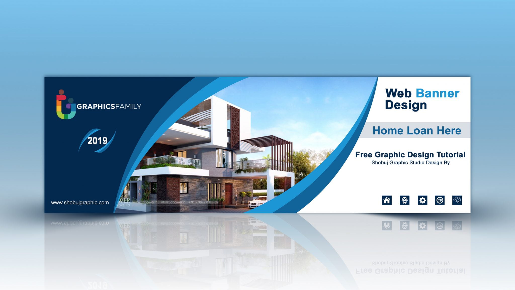 Home Loan Service Web Banner Free PSD – GraphicsFamily