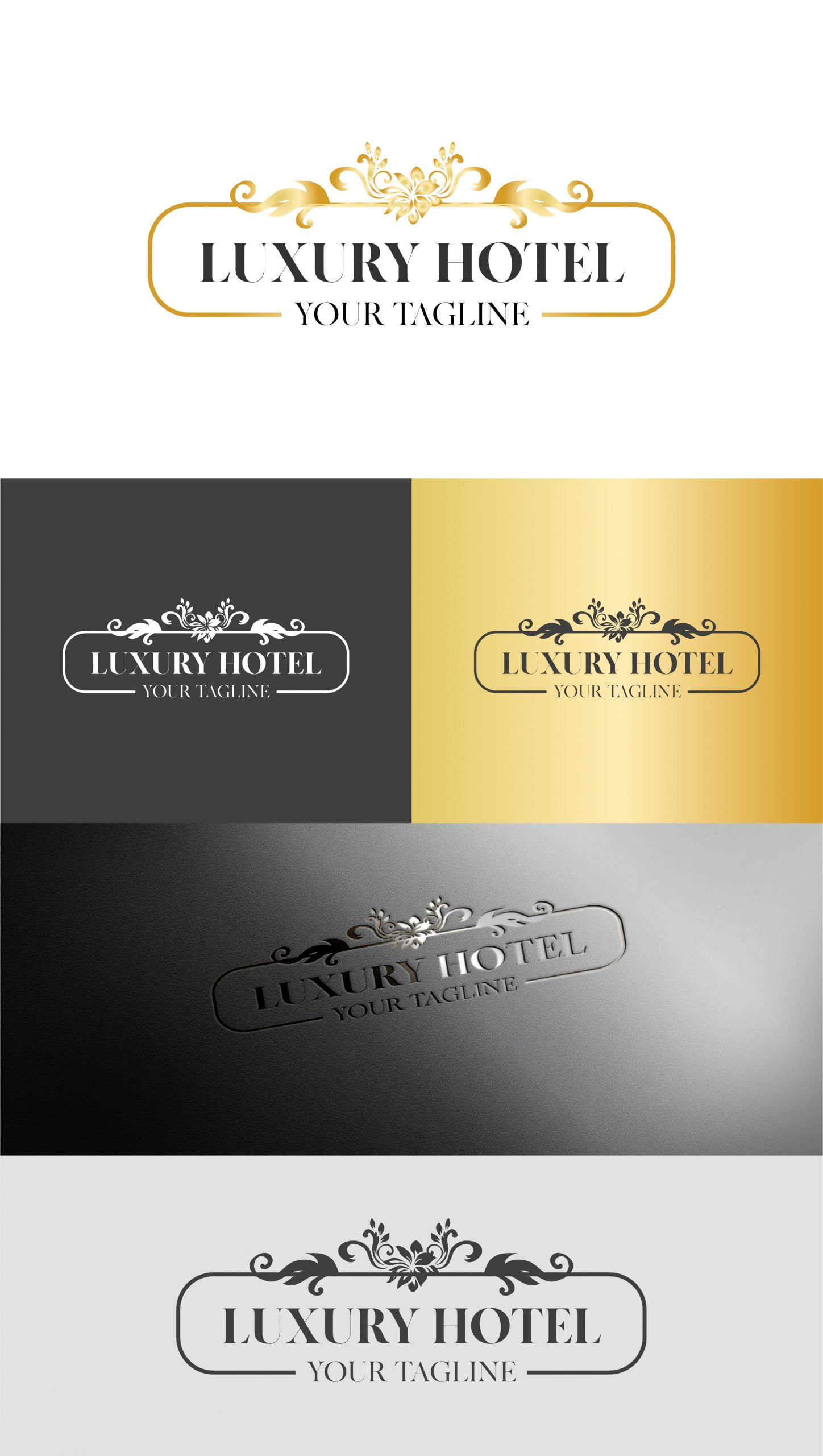 Luxury Hotel Logo Template Download on Pngtree