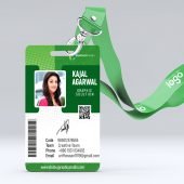 Corporate Modern Identity Card Free Template
