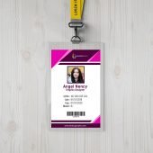 Modern Office Id Card Design Free PSD Template