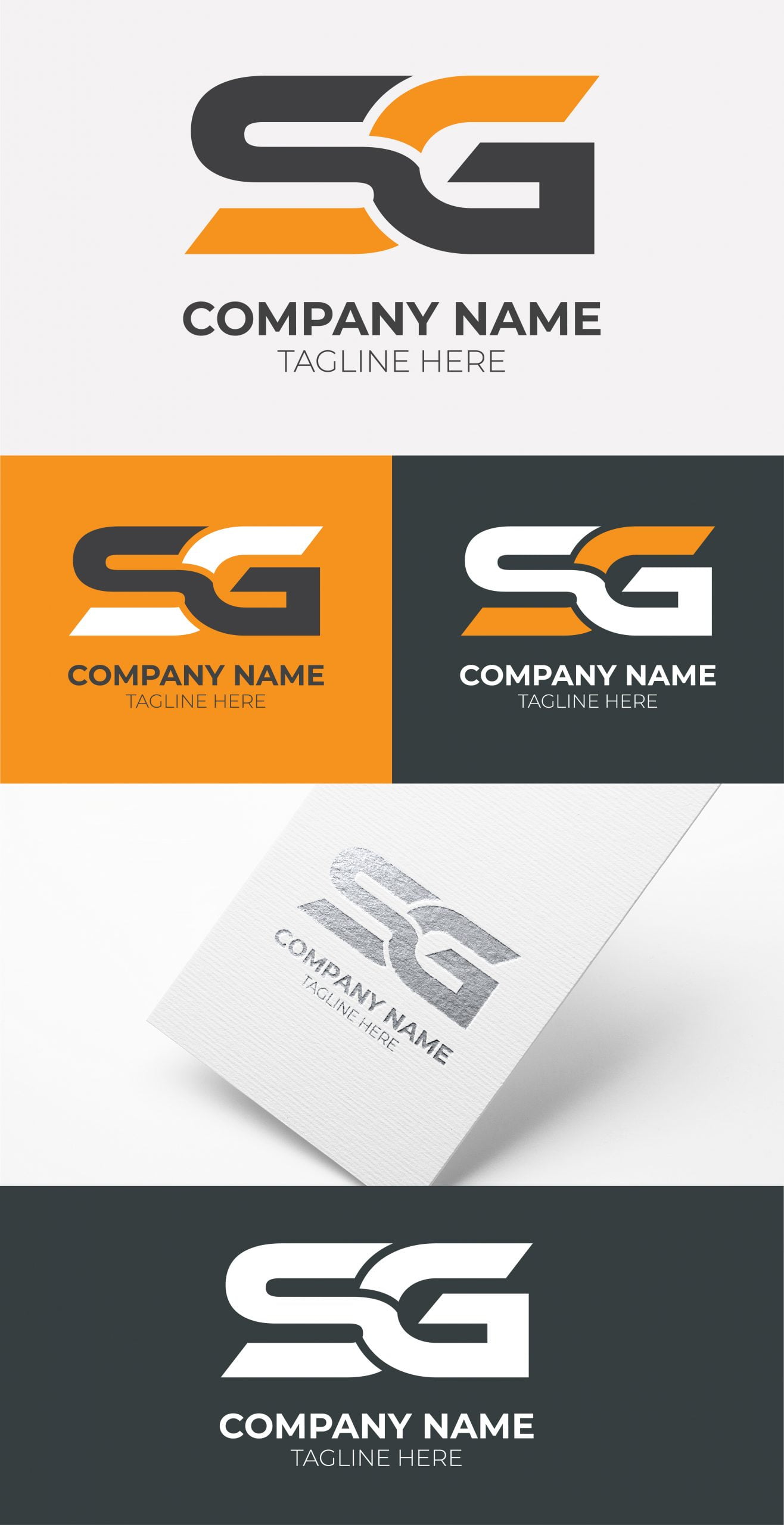 SG LOGO DESIGN FREE TEMPLATE