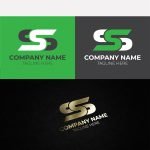 Initial SS Letter Monogram Logo Free Download