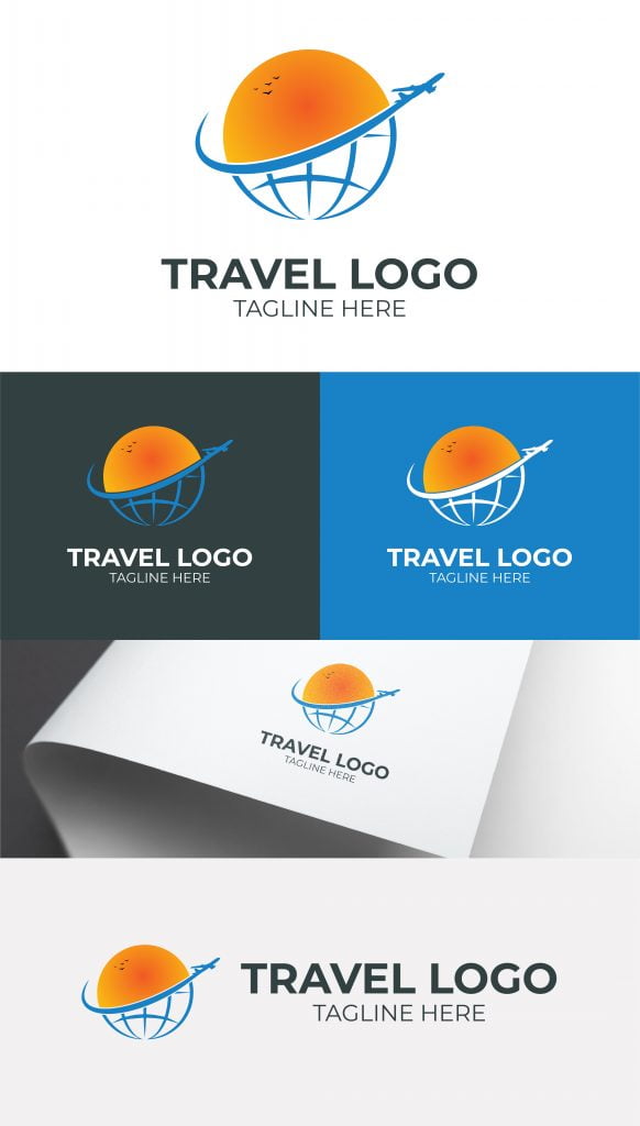 Travel Logo Design – GraphicsFamily
