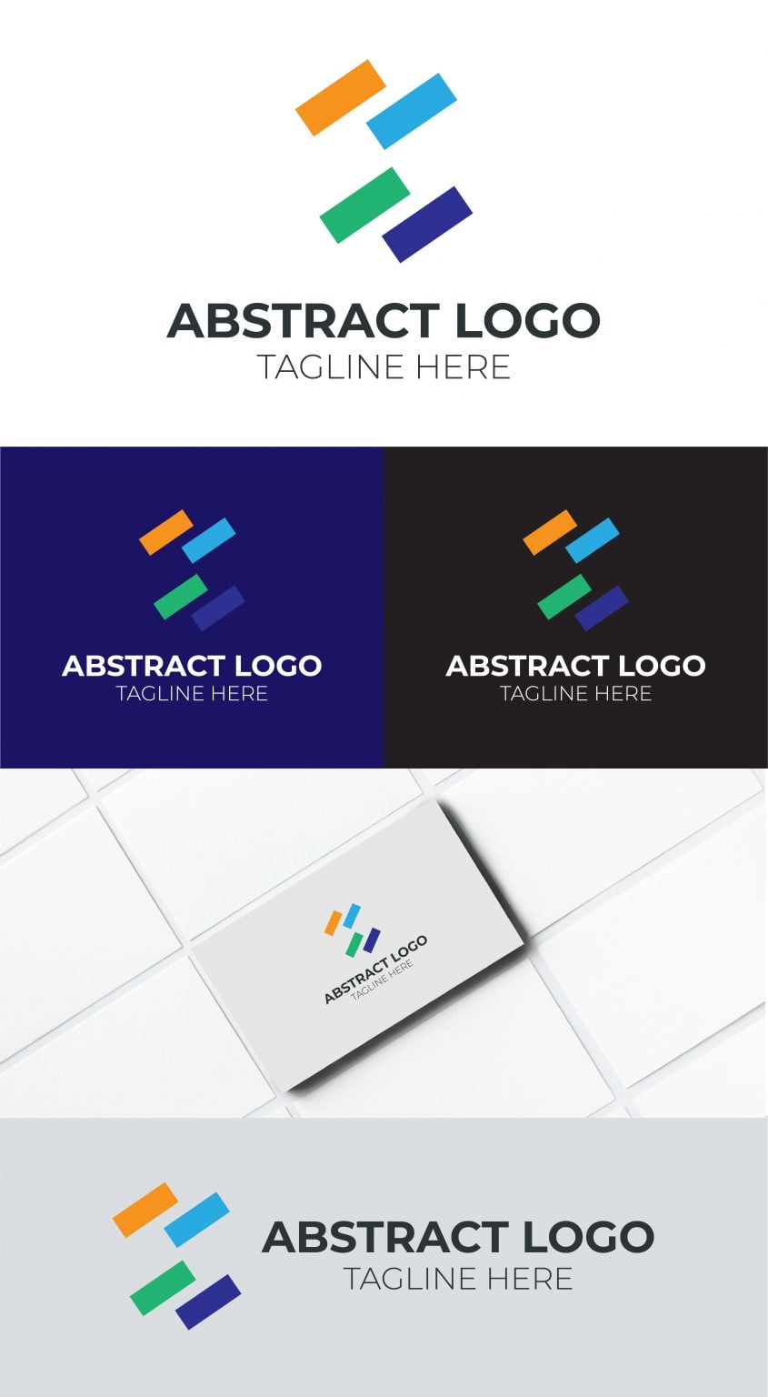 Free Abstract Logo Design GraphicsFamily