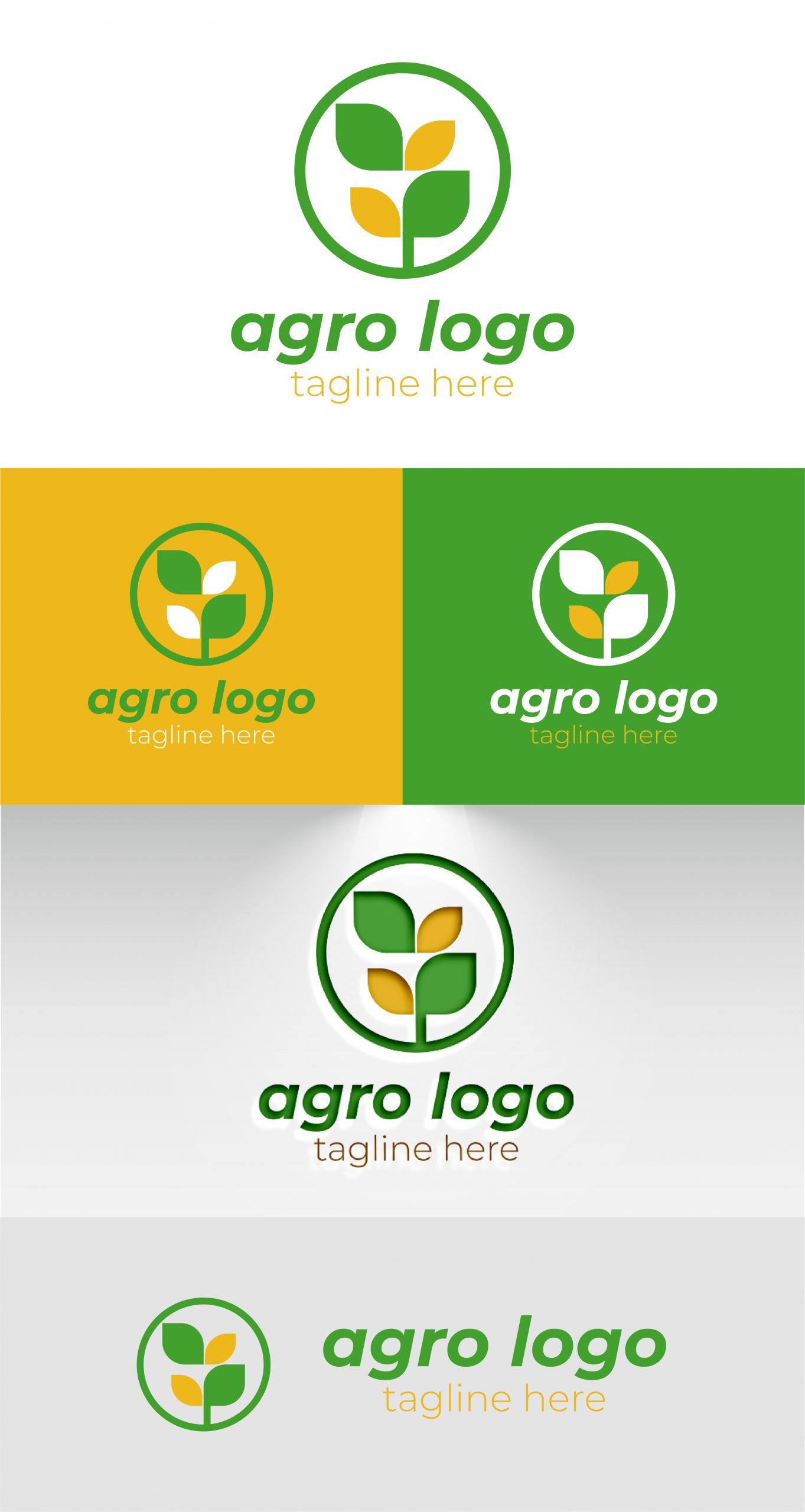 agro logo free template