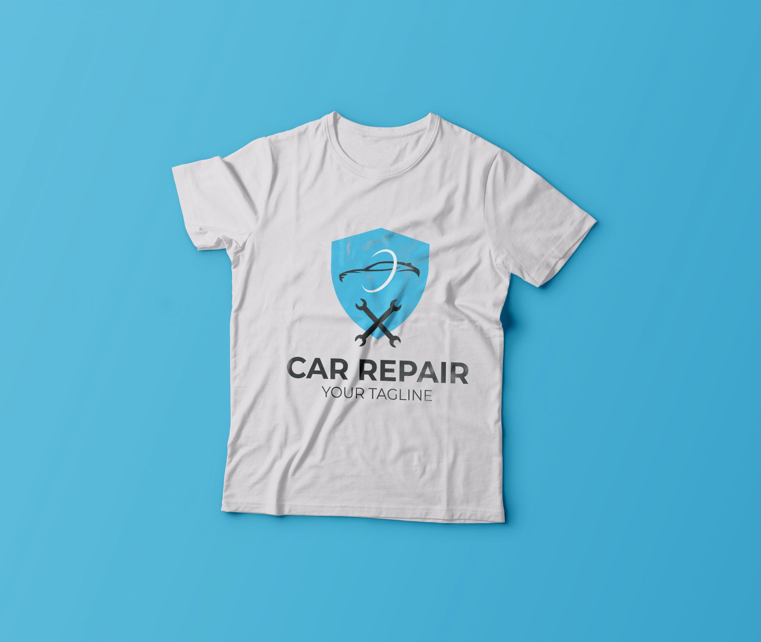 car repair logo tshirt design