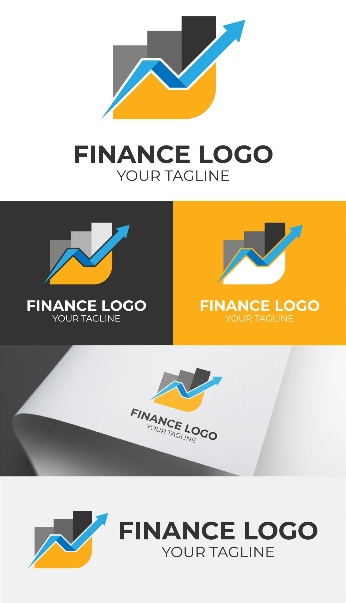 Free Finance Logo .Ai Download – GraphicsFamily