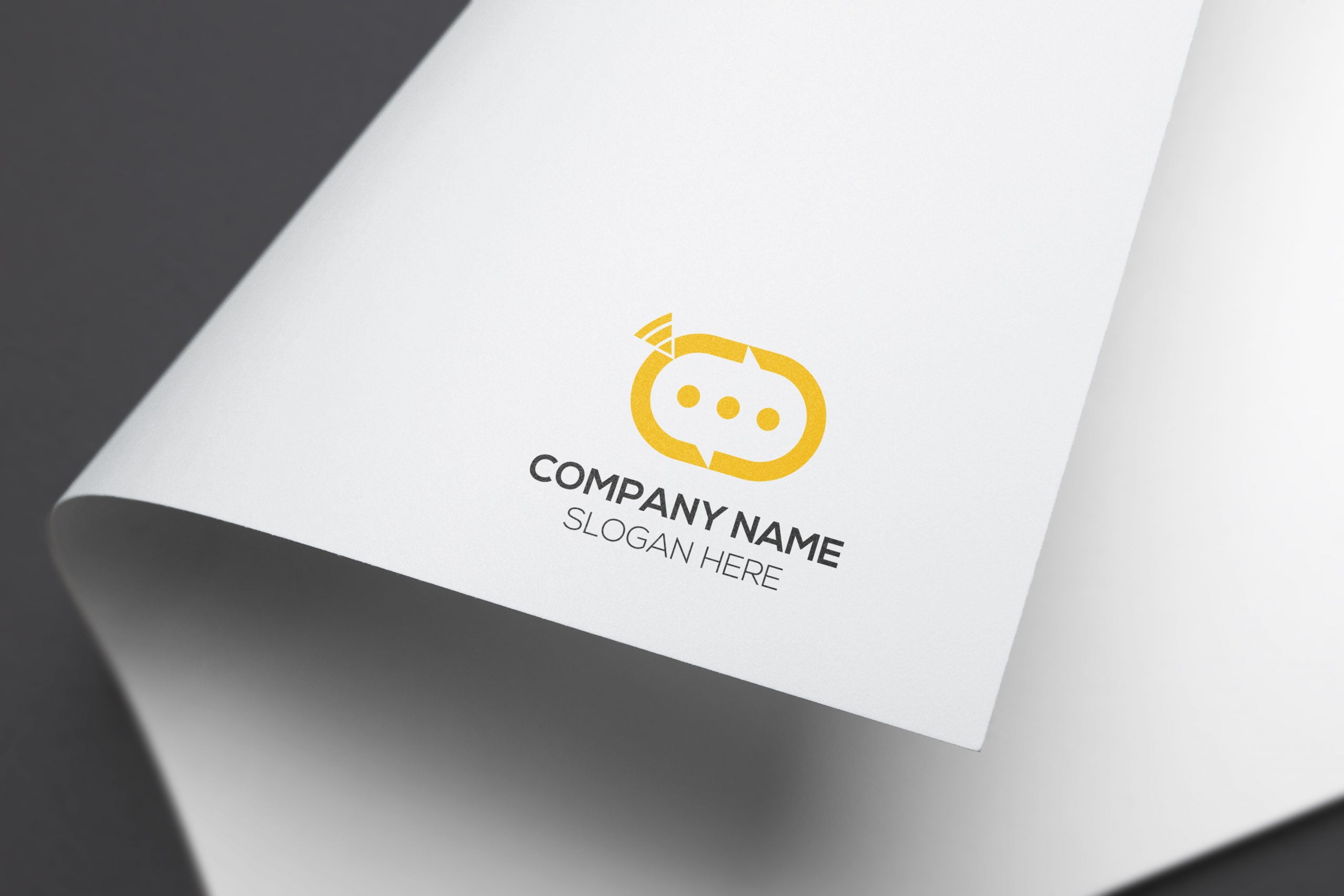 free communication logo design