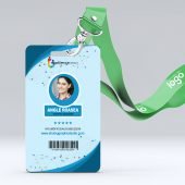 Creative Office Id-Card Free Psd with Flat Design