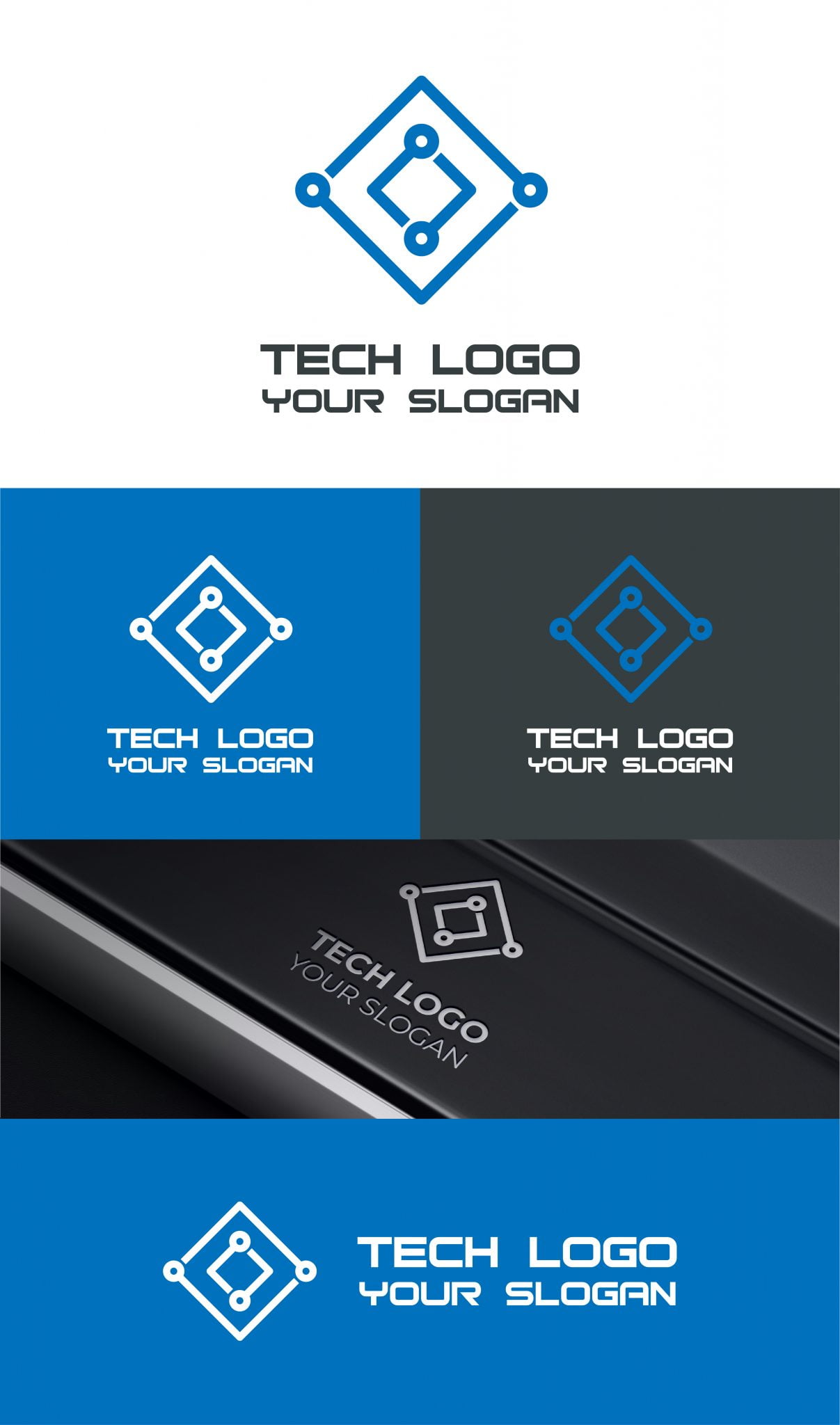 Tech Logo Design – GraphicsFamily