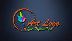 Modern Art Logo Design Free PSD Template – GraphicsFamily