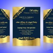 Beautiful Wedding Invitations Design Free psd