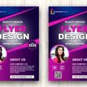 Creative Beauty Flyer Design PSD Download