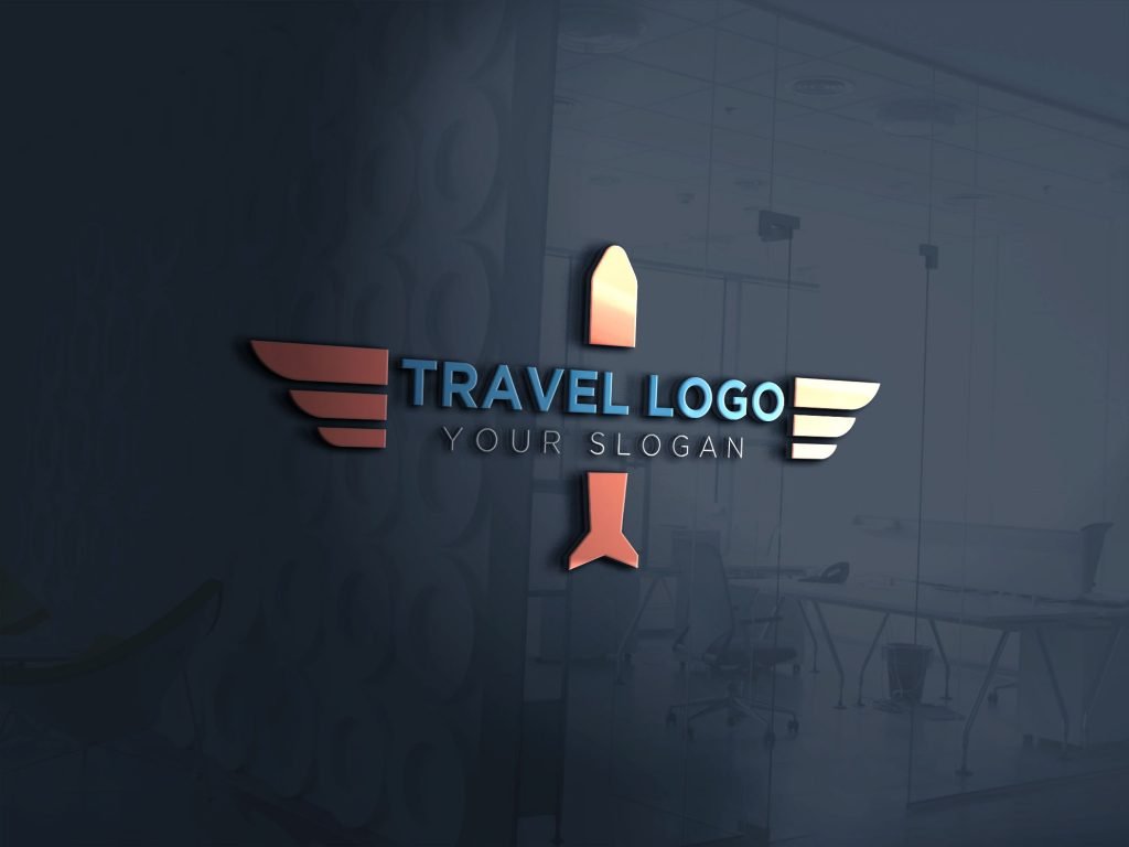 travel agency creative logo