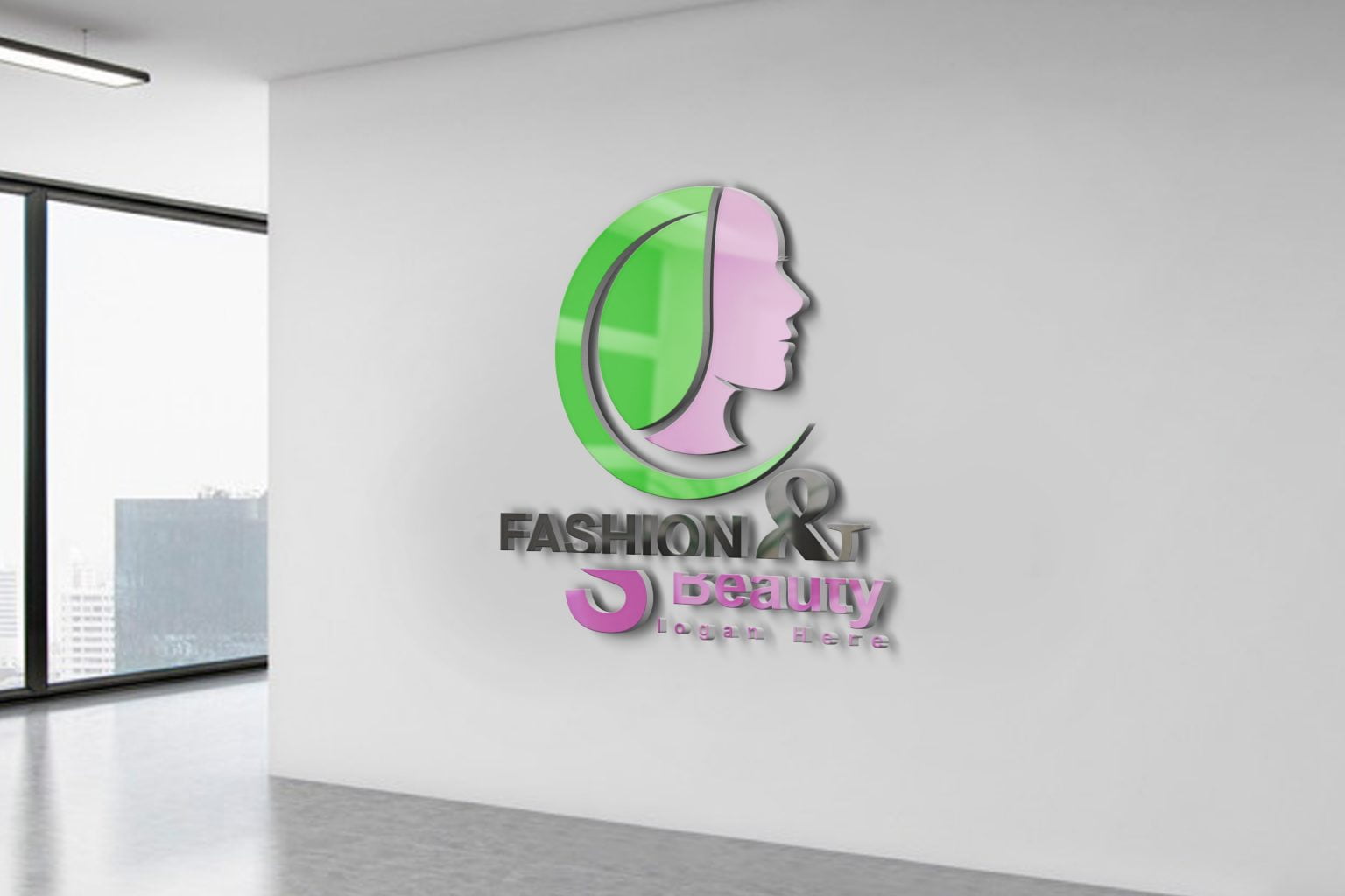 Modern Fashion and Beauty Logo Design Template – GraphicsFamily