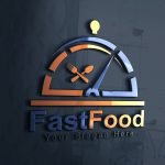 Free Fast Food Logo Design Template PSD