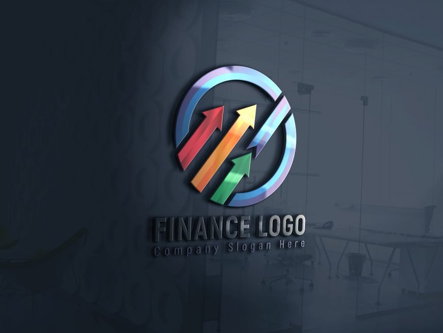 Finance Company Logo Design Free Template – GraphicsFamily