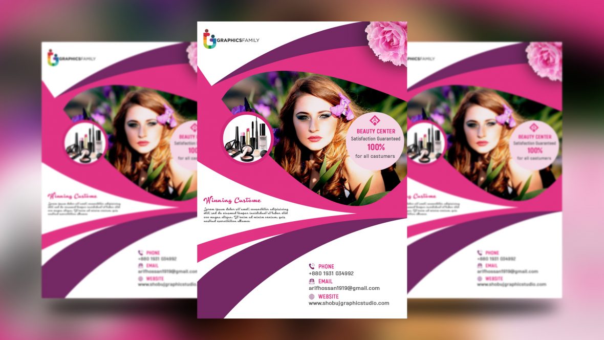 Salon Flyers Template Free