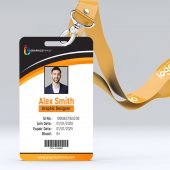Free Online Id Card Design Template psd