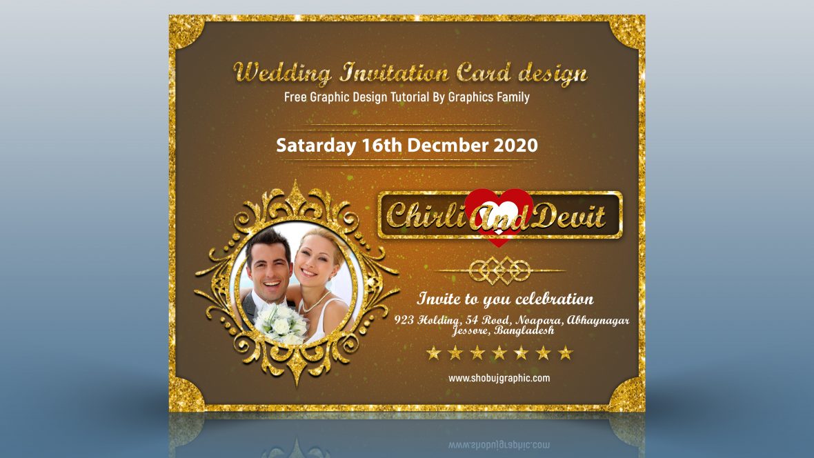 Special Wedding Invitation Card Design Free Psd Graphicsfamily