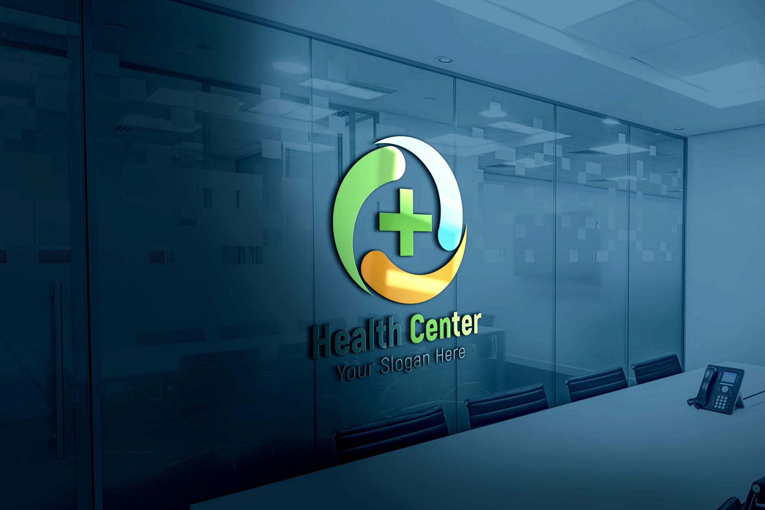 Free Health Care Logo Design Free psd – GraphicsFamily