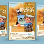 Free Holiday Flyer Design Template Free Psd