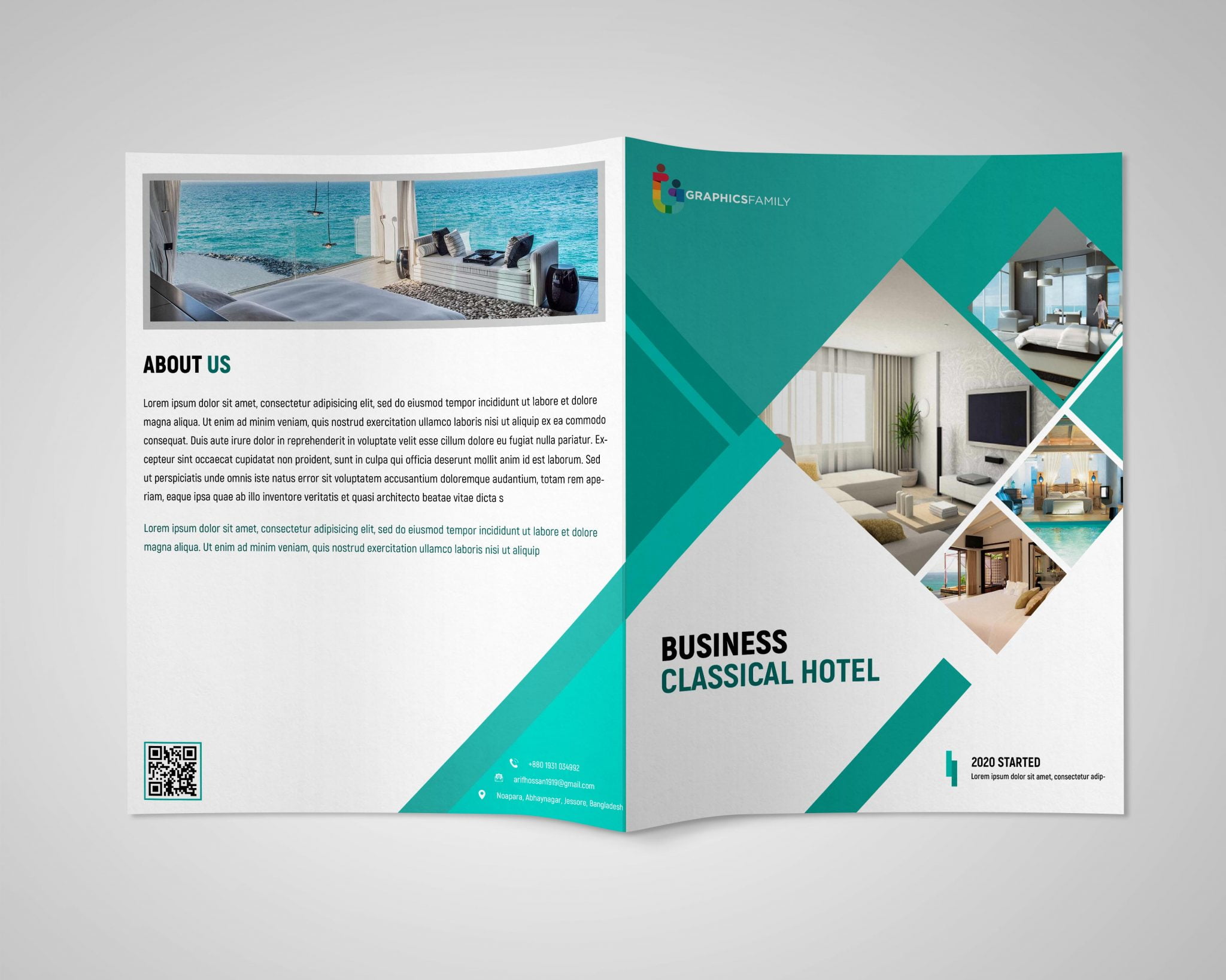 Hotel Brochure Design Templates