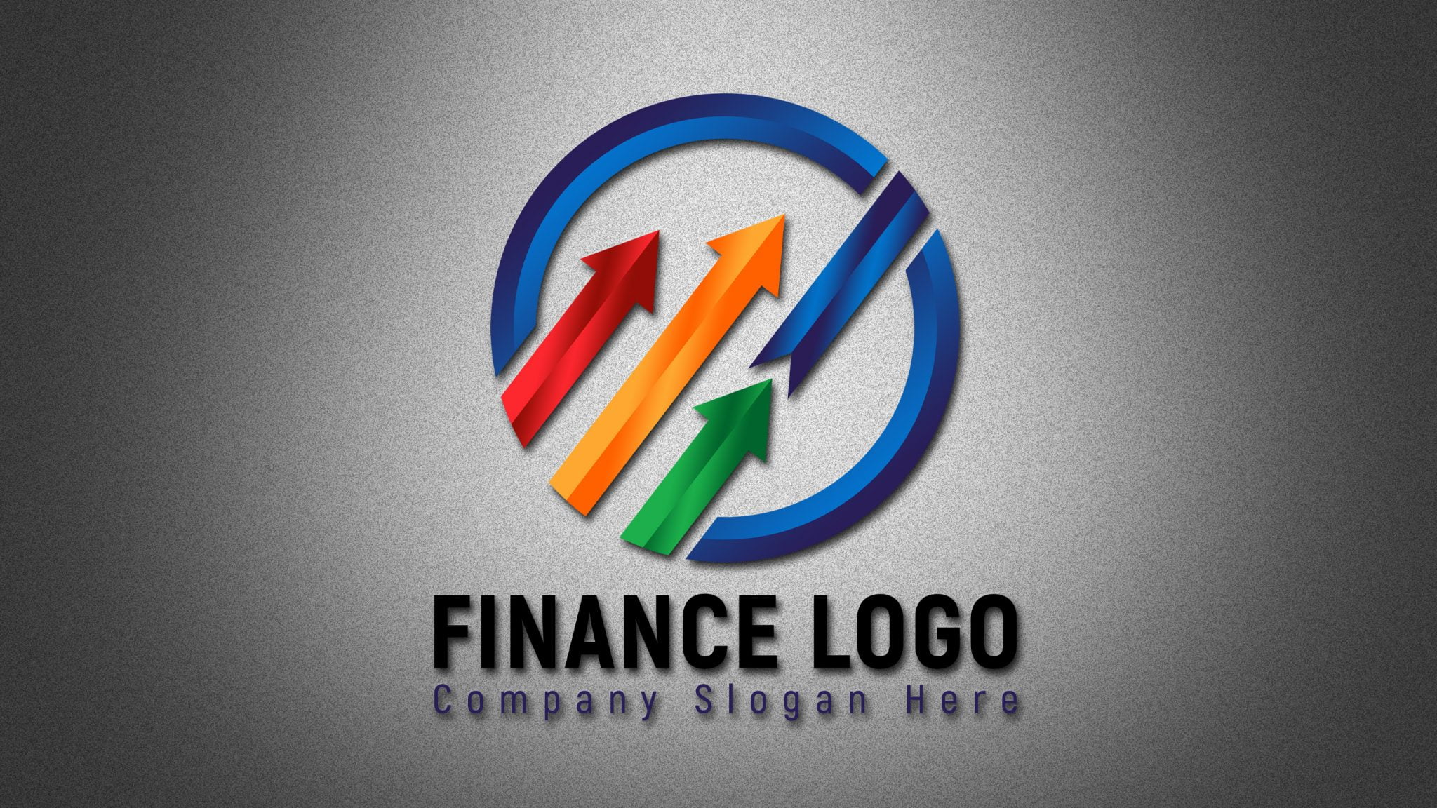 Finance Company Logo Design Free Template GraphicsFamily