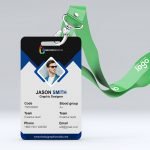 Office Id Card Design Free psd Download