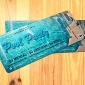 Pool Party Event Ticket Design Template psd