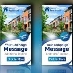 Real Estate Web Banner Design Template Free PSD