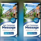Real Estate Web Banner Design Template Free PSD