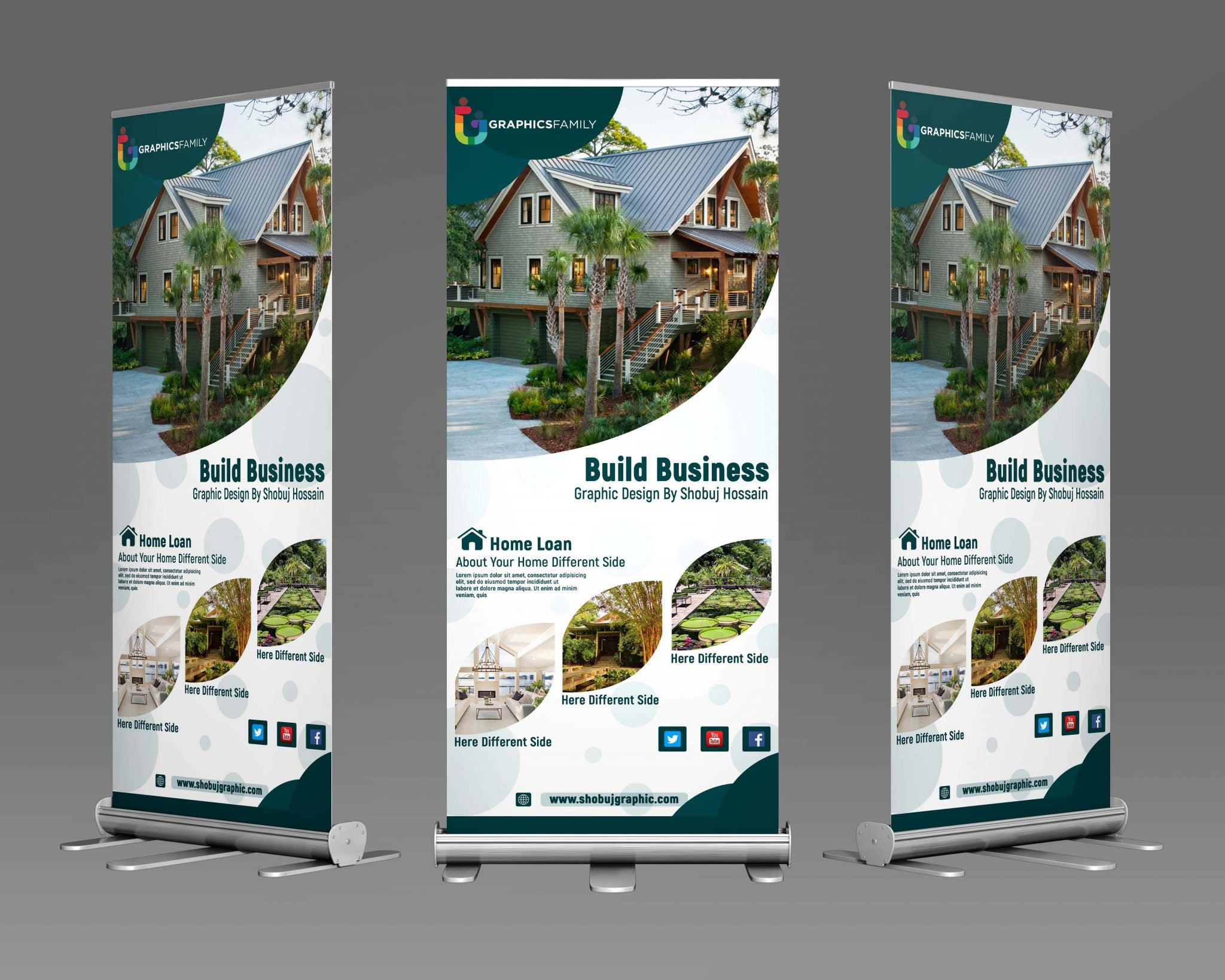 Roll up banner template photoshop free download - lityforall