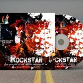 Rockstar DVD Cover Design Template Free psd