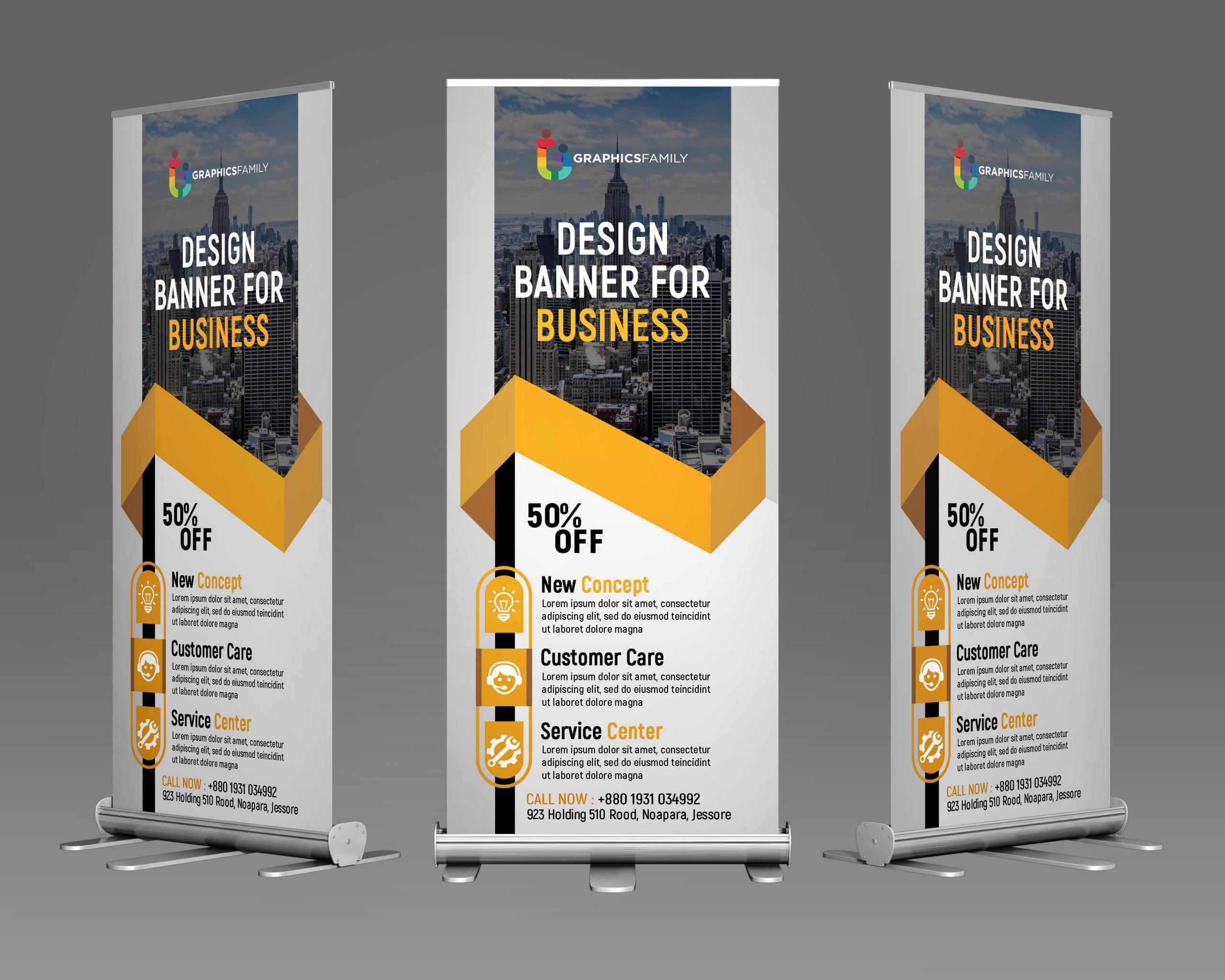 Roll Up Banner For Business